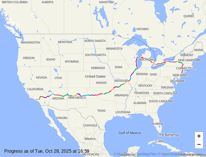 2025 Big Ride current progress